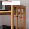 2/3/4/5-Tier Rack for Audio Components and Amplifiers, Modern Media Stand for Turntable, CD/DVD Player, Game Console, TV Box, Cable Box, or Wi-Fi Router view 3