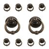 FIOLIRTL 10-Pack Single-Hole Cabinet Knobs, Zinc Alloy, Style A view 1