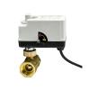 Motorized Brass Ball Valve, 3-Wire, 2-Control, Manual Switch view 1