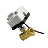 Motorized Brass Ball Valve, 3-Wire, 2-Control, Manual Switch view 2