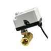 Motorized Brass Ball Valve, 3-Wire, 2-Control, Manual Switch view 3