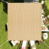 Rectangular Sun Shade Sail 260 x 440 cm, Tear-Resistant, Weather-Resistant, Breathable, Sand Yellow view 1