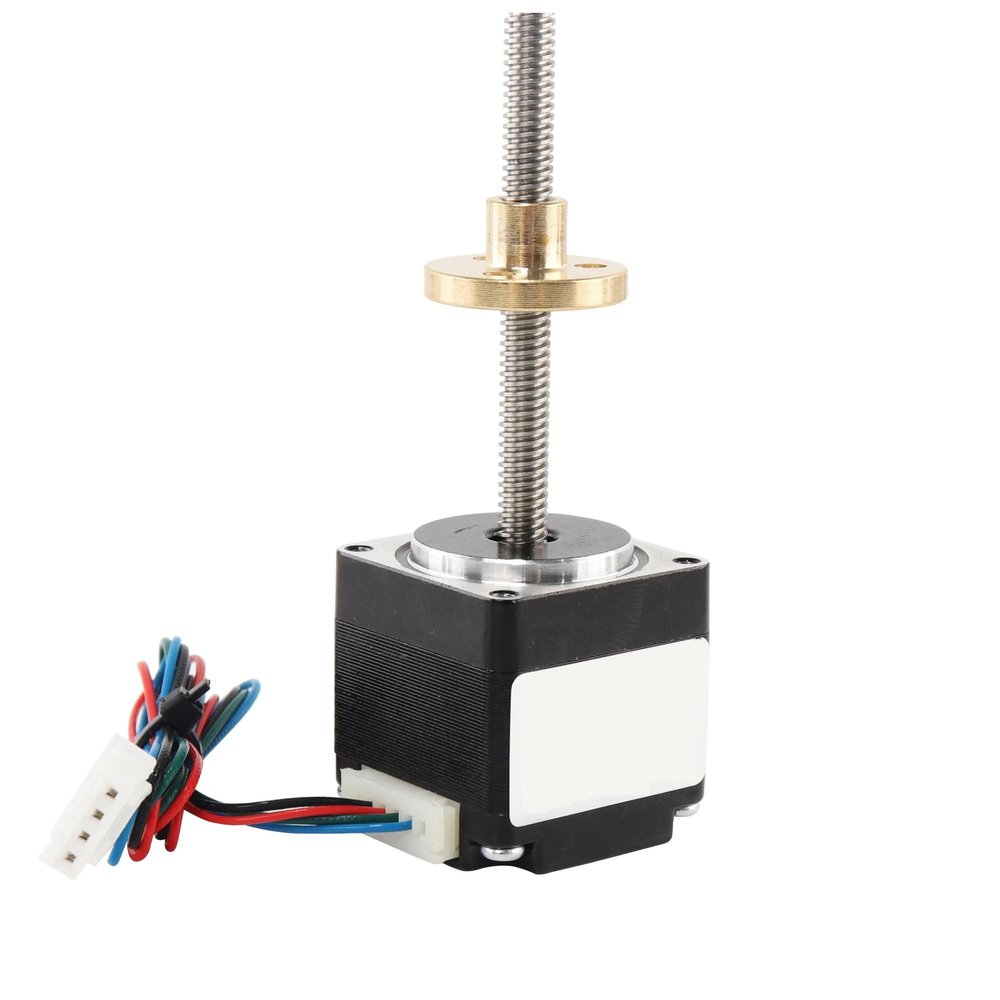 VSKXFDDB 3-Piece NEMA 11 Lead Screw Stepper Motor 11HS2810-T5*2, 100 mm, for Mini 3D Printers