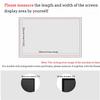 HBALDTEDC TV Screen Protector, Anti-Blue-Light and Anti-Glare Film for LCD TVs, 58 in (1269 × 721 mm) view 4