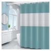 Transparent Bathroom Shower Curtain with 12 Hooks, Waterproof, 80 x 180 cm, Style H view 4