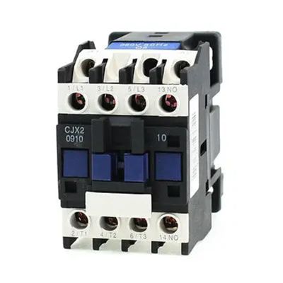 CJX2-0910 690 V 3-Pole 3P NC AC Contactor, 35 mm DIN Rail, 380 V Coil, 1 Pc.