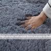 YSPZDQ Plush Shaggy Area Rug, Soft and Washable, Non-Slip, 100 x 200 cm view 4