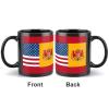 NTVOWPZO Large Ceramic Coffee Mug with Handle view 3