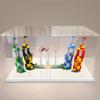 Transparent Acrylic Display Case for LEGO 75956 Competition Model, Dustproof Storage Box (Model Not Included), White Base view 1