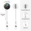 Sea Otters Retractable Badge Reel with Key Ring and Belt Clip view 4