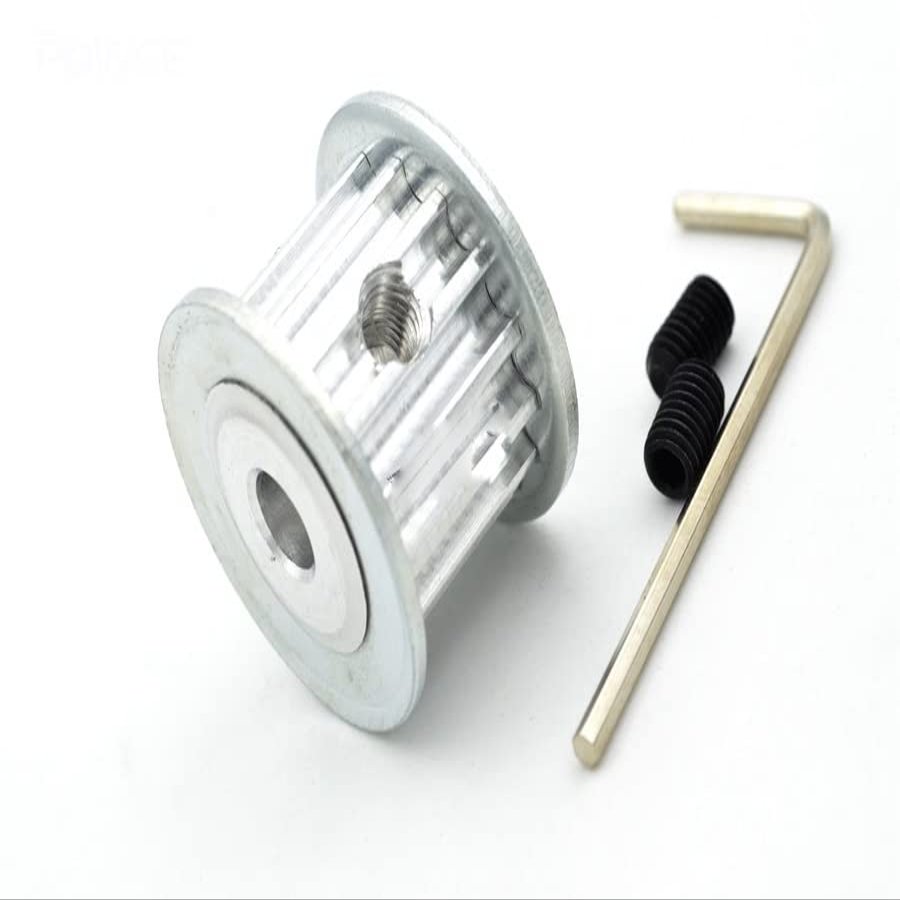 HTD 5M 15T Aluminum Timing Pulley, 5/6/6.35/7/8/10 mm Bore, 15/20 mm Belt Width