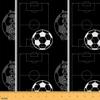 Loussiesd Football Patchwork Upholstery Fabric, 460 x 150 cm view 1