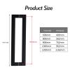 HASYUE Square Shower Door Handle, 304 Stainless Steel, 800 mm Spacing view 2