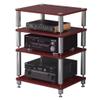 4-Tier Audio Rack for Amplifiers and Streaming Devices view 1