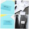 Transparent Plastic Name Badge Holder with Pin, 1 Set view 4