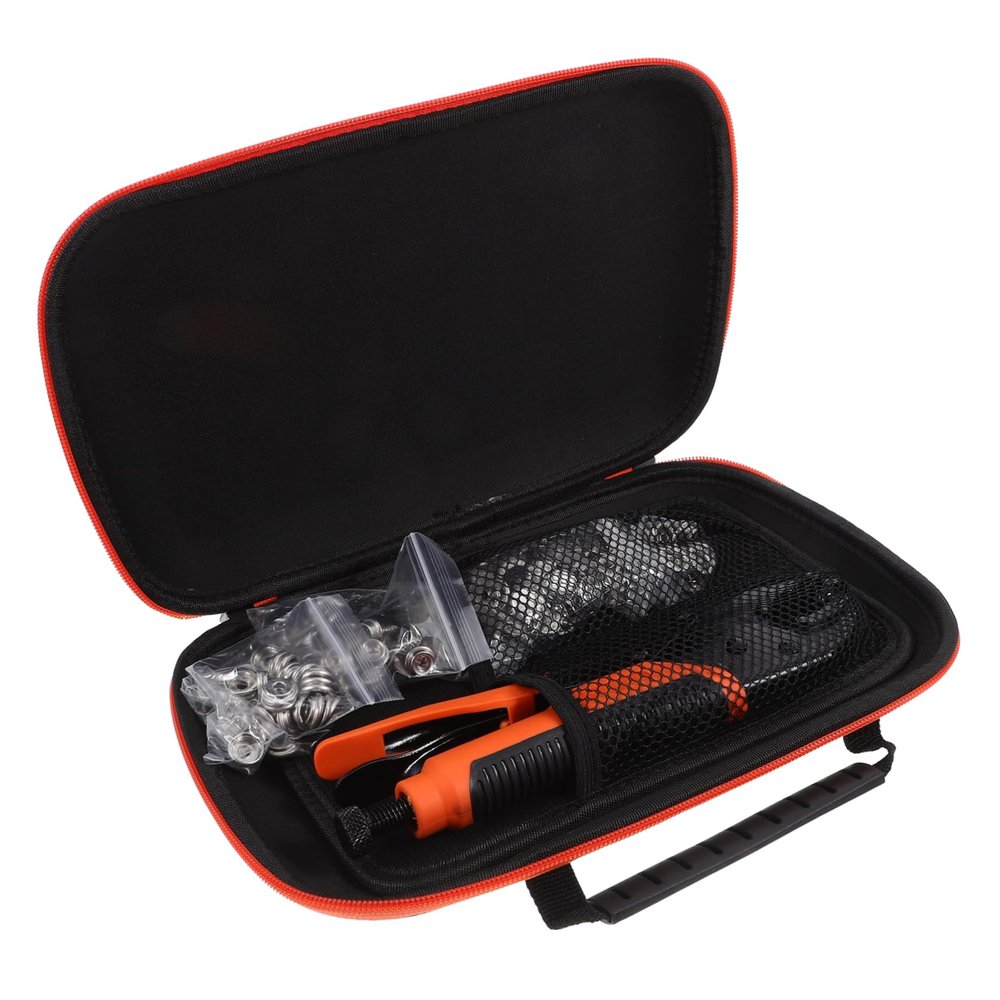 DIYEAH Metal Snap Fastener Repair Kit with Pliers