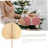 Zerodeko Traditional Palm Leaf Hand Fans, 4-Pack view 2