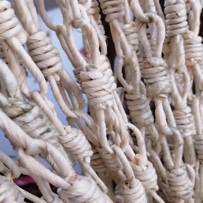 CJBWJM Straw Bead Door Curtain, 90 x 200 cm