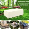 Waterproof 80 x 80 x 80 cm Outdoor Furniture Cover, 420D Oxford Fabric view 3