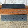 Rubber Curb Ramp, Portable Threshold Ramp for Doors, Steps and Driveways, 8 cm High view 4