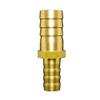 4/6/8/10/12/14/16/19 mm Straight Brass Hose Barb Reducer Adapter, 10 mm to 10 mm, 46 mm Length view 1
