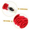 4-Piece Running Resistance Bands, 20 lb, Red, for Speed view 3