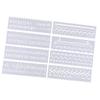 Bullet Journal Stencil Set, 8 Pieces view 1