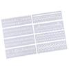Bullet Journal Stencil Set, 8 Pieces view 2