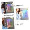 CAXUSD Erasable Magnetic Weekly Calendar Board for Refrigerator view 3