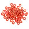 Supvox 300-Piece Rubber Rings for Pigs, Sheep, and Cattle, Elastic Tail Docking Rings for Veterinary Use, Orange view 1