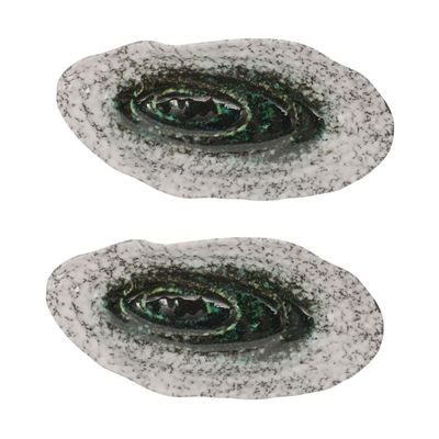 BESPORTBLE 2-Piece Ceramic Water Feeders for Butterflies and Bees, Outdoor Garden Decor