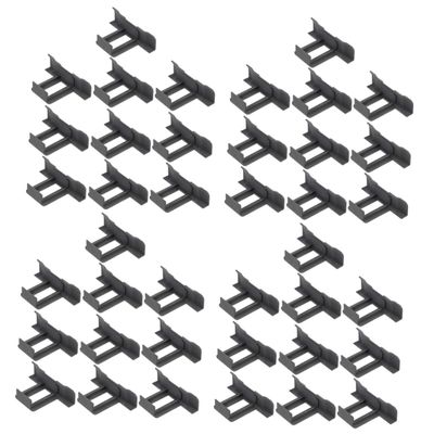 BESPORTBLE Solar Panel Drainage Clips, 40-Piece Photovoltaic Panel Water Drainage Clamp Set