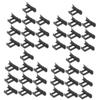 BESPORTBLE Solar Panel Drainage Clips, 40-Piece Photovoltaic Panel Water Drainage Clamp Set view 1