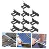 BESPORTBLE Solar Panel Drainage Clips, 40-Piece Photovoltaic Panel Water Drainage Clamp Set view 2