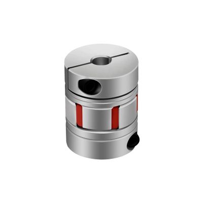 FULIMEI LM Series Flexible Plum Clamp Coupling, D45 L78, 22 × 22 mm Pair