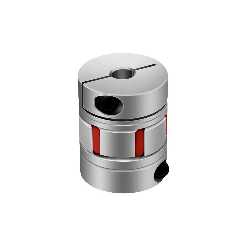 FULIMEI LM Series Flexible Plum Clamp Coupling, D45 L78, 22 × 22 mm Pair