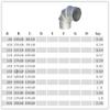 Chimney Elbow, Adjustable 0–90°, 150 mm Diameter, Stainless Steel view 3