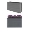 NQJIBUE WPC Raised Garden Bed 150 x 50 x 91 cm, Gray view 1