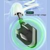 1 m Self-Adhesive Floor Cable Cover, Flat Cable Protector, White view 4