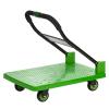 Platform Hand Truck with 4 Wheels and Metal Handle view 2