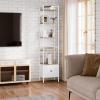 WOLTU 5-Tier Bookshelf with Drawer and Metal Frame view 2