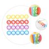 BCOATH 5 Sets Plastic Binding Discs for Notebooks, 20 Pieces per Set view 4