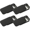 4 Pack Empty Metal Tins with Sliding Lids view 1