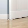 2 Sets Sliding Barn Door Floor Guides, White Carbon Steel view 3