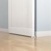 2 Sets Sliding Barn Door Floor Guides, White Carbon Steel view 4