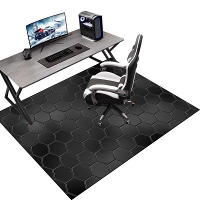 Gaming Rug | Office Chair Mat | Desk Chair Floor Protector | 120 x 150 cm