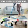 Brostuhl Floor Protection Mat for Hard Floors, 70 x 90 cm view 4