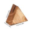 ZXFLOOR 10-Pack Wooden Card Holders for Photos, Table Numbers and Place Cards view 2