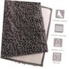 CAXUSD Snail-Fiber Polyester Doormat for Entryways view 4