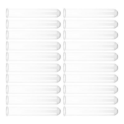 Gatuida 20-Pack 35 mL Clear Glass Test Tubes